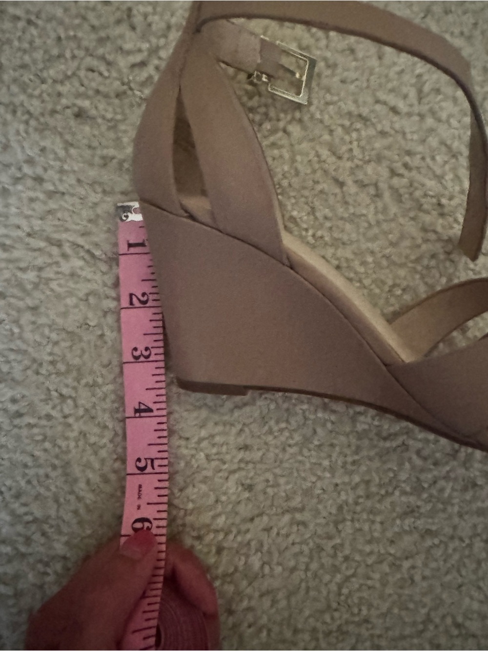 Kelly & Katie Tan Wedges - Picture 10 of 10